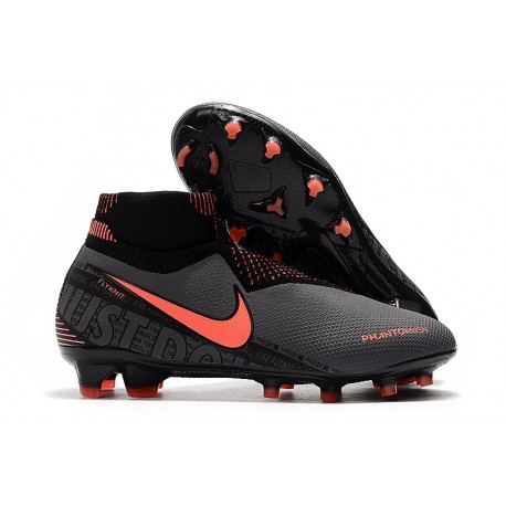 Nike Phantom VSN Elite DF FG Gris Oscuro/Mango Brillante/Negro