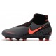 Nike Phantom VSN Elite DF FG Gris Oscuro/Mango Brillante/Negro