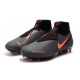 Nike Phantom VSN Elite DF FG Gris Oscuro/Mango Brillante/Negro