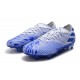 Zapatillas Futbol Tacos adidas Nemeziz 19.1 FG - Blanco Azul