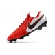 Botas de Fútbol Nike Tiempo Legend 8 Elite FG Rojo Blanco Negro