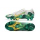 Mbappe Nike Mercurial Vapor XIII 360 Elite FG Bota Gris Verde Oro