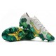 Mbappe Nike Mercurial Vapor XIII 360 Elite FG Bota Gris Verde Oro