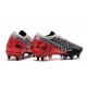 Nike Mercurial Vapor 13 Elite SG-PRO Anti-Clog Traction Neymar Cromado Negro Rojo Platino
