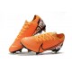 Nike Mercurial Vapor 13 Elite SG-PRO Anti-Clog Traction Naranja Blanco