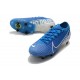 Nike Mercurial Vapor 13 Elite SG-PRO Anti-Clog Traction Azul Blanco