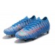 Nike Mercurial Vapor 13 Elite SG-PRO Anti-Clog Traction Azul Rojo