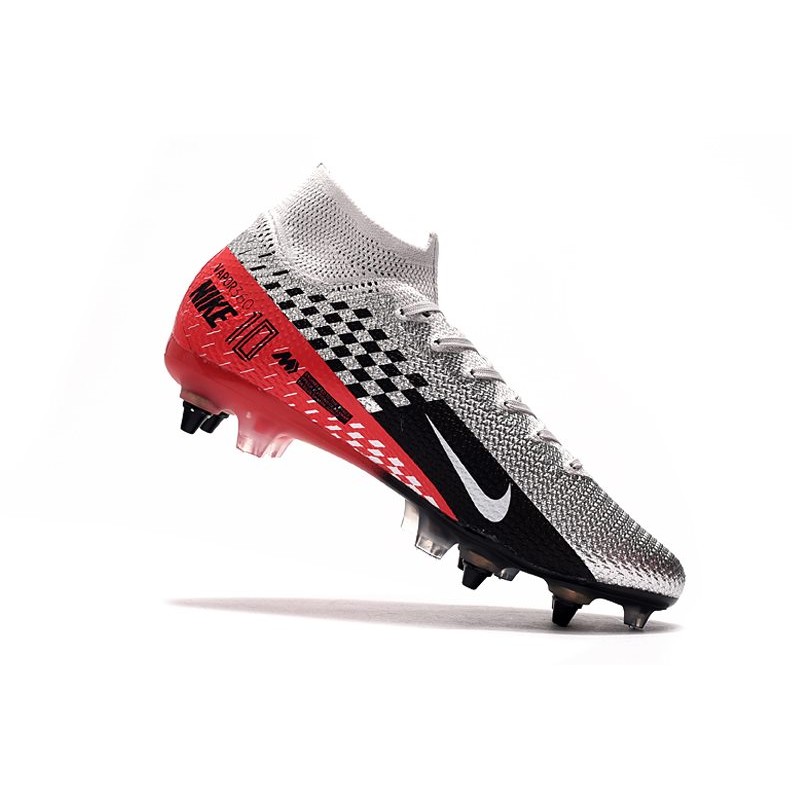 Botas de fútbol Nike Mercurial Vapor 13 Pro AG-PRO Negro Rojo