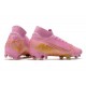 Zapatillas Nike Mercurial Superfly VII Elite SE FG Rosa Oro