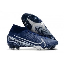 Zapatillas Nike Mercurial Superfly VII Elite SE FG Azul Blanco