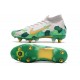 Nike Mercurial Superfly 7 Elite SG-PRO Anti-Clog Mbappe Blanco Oro Verde