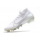 Nike Mercurial-Superfly VII Elite AG-PRO Blanco