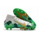 Nike Mercurial-Superfly VII Elite AG-PRO Mbappe Gris Dorado Metalizado Verde