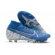 Nike Mercurial-Superfly VII Elite AG-PRO New Lights Azul Blanco