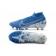 Nike Mercurial-Superfly VII Elite AG-PRO New Lights Azul Blanco