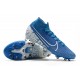 Nike Mercurial-Superfly VII Elite AG-PRO New Lights Azul Blanco