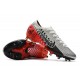 Nike Mercurial Vapor XIII Elite AG Neymar Cromado Negro Rojo Platino