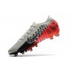 Nike Mercurial Vapor XIII Elite AG Neymar Cromado Negro Rojo Platino