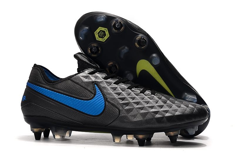 Nike Tiempo Legend 8 Elite SG-PRO Anti-Clog Traction Negro Azul
