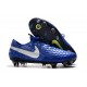 Nike Tiempo Legend 8 Elite SG-PRO Anti-Clog Traction Azul Plata