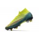 Nike Mercurial Superfly 7 Elite SG-PRO Lemon Venom Negro Verde
