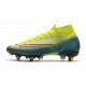 Nike Mercurial Superfly 7 Elite SG-PRO Lemon Venom Negro Verde
