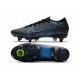 Nike Mercurial Vapor 13 Elite SG-PRO Anti-Clog Traction Negro Azul