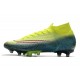 Nike Mercurial-Superfly VII Elite AG-PRO Lemon Venom Negro Verde