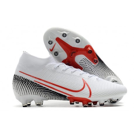 Nike Mercurial-Superfly VII Elite AG-PRO Blanco Rojo