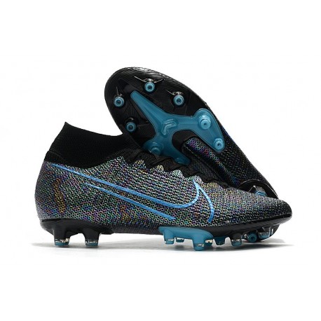 Nike Mercurial-Superfly VII Elite AG-PRO Negro Azul