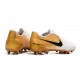 Tacón de Fútbol Nike Phantom Vnm Elite FG Blanco Oro Negro