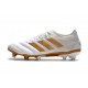 Zapatillas de fútbol Adidas Copa 19.1 FG Blanco Oro