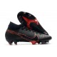 Nike Botas de Futbol Mercurial Superfly 7 Elite FG Negro Rosso