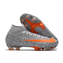 Nike Mercurial Superfly CR7 Elite FG Blanco Total Naranja Negro