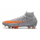 Nike Mercurial Superfly CR7 Elite FG Blanco Total Naranja Negro