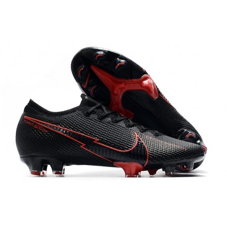Zapatillas Nike Mercurial Vapor 13 Elite FG ACC Negro Rojo