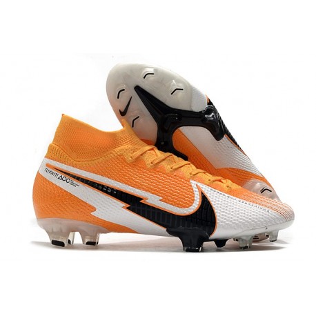 Nike Botas Mercurial Superfly 7 Elite FG Láser Naranja Negro Blanco