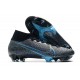 Nike Botas de Futbol Mercurial Superfly 7 Elite FG Wavelength Negro Azul