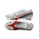 Nike Mercurial Vapor 13 Elite FG LAB2 - Blanco Carmesí láser Negro