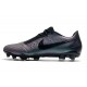 Tacón de Fútbol Nike Phantom Vnm Elite FG Negro Azul Láser Antracita