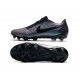 Tacón de Fútbol Nike Phantom Vnm Elite FG Negro Azul Láser Antracita
