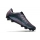 Tacón de Fútbol Nike Phantom Vnm Elite FG Negro Azul Láser Antracita