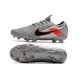 Nike Zapatilla Tiempo Legend VIII Elite FG Gris Rojo Negro