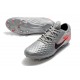 Nike Zapatilla Tiempo Legend VIII Elite FG Gris Rojo Negro
