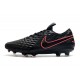 Nike Zapatilla Tiempo Legend VIII Elite FG Negro Rosa
