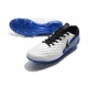 Nike Zapatilla Tiempo Legend VIII Elite FG Blanco Azul Negro