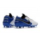 Nike Zapatilla Tiempo Legend VIII Elite FG Blanco Azul Negro