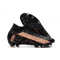 Nike Mercurial Superfly VII Elite DF FG Negro Rosa