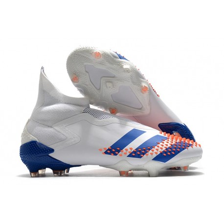 Zapatos de Fútbol adidas Predator Mutator 20+ FG Blanco Azul Rojo