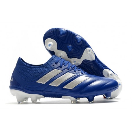 adidas Zapatilla Copa 20.1 FG Azul Royal Plateado metalizado